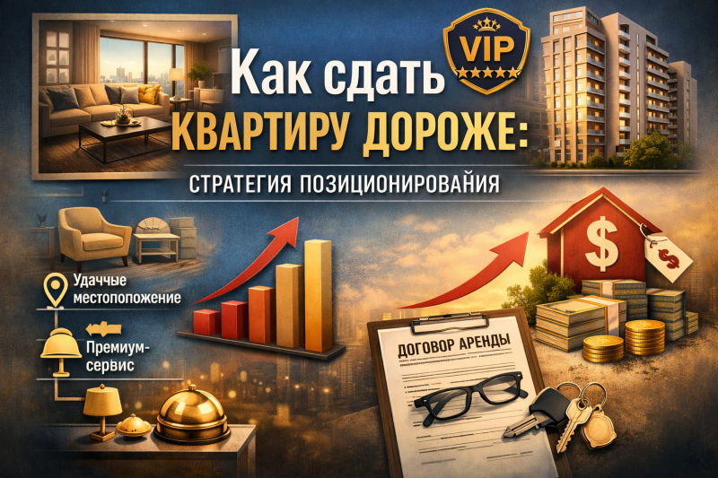 Как сдать квартиру дороже: стратегия позиционирования
