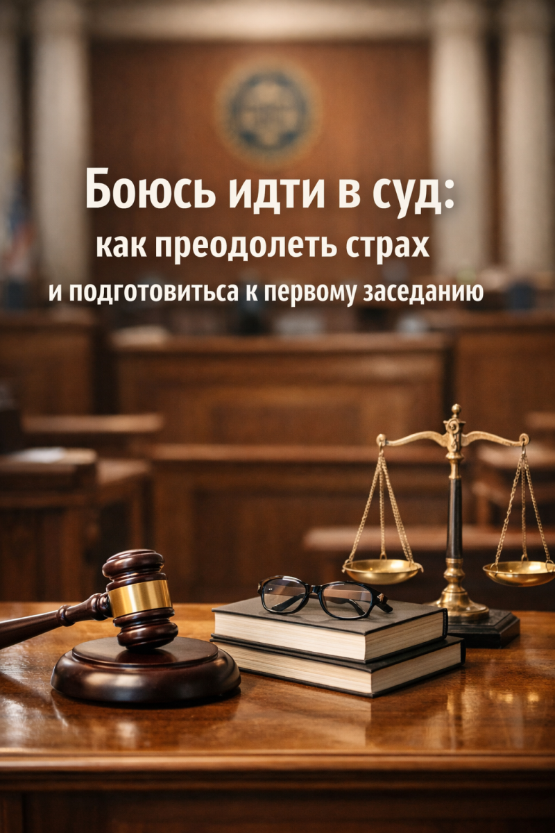 Боюсь идти в суд: как преодолеть страх и подготовиться к первому заседанию