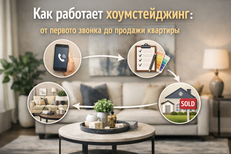 Как работает хоумстейджинг: от первого звонка до продажи квартиры