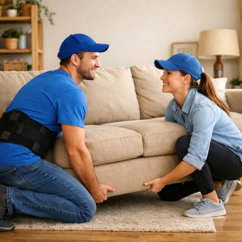 Как избежать травм переносе тяжелой мебели?