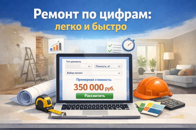 Онлайн-калькулятор для расчета стоимости ремонта: функционал и преимущества