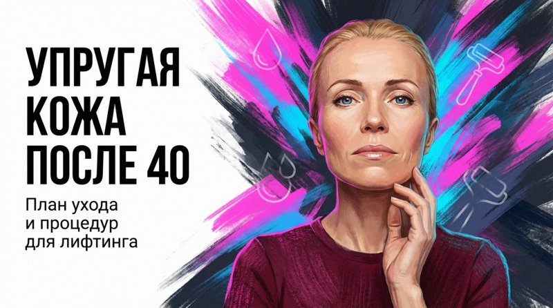 Упругость кожи после 40: как подтянуть кожу — план ухода и процедур