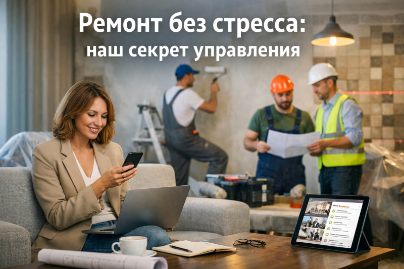 Как делегировать ремонт и не сойти с ума: система контроля, которую мы создали для самых занятых клиентов