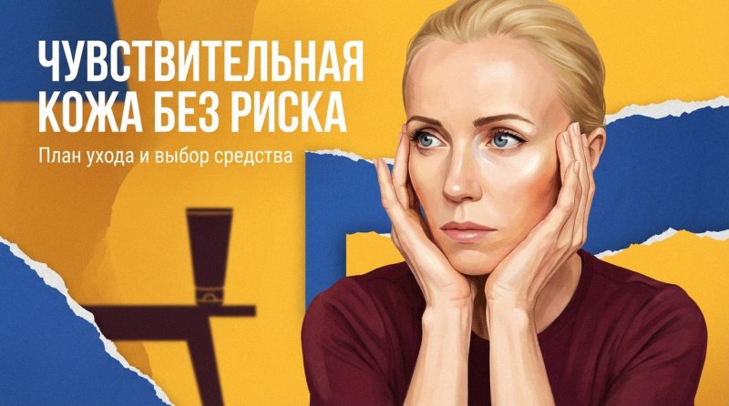 Уход за кожей: безопасный план для чувствительной кожи и выбор средства