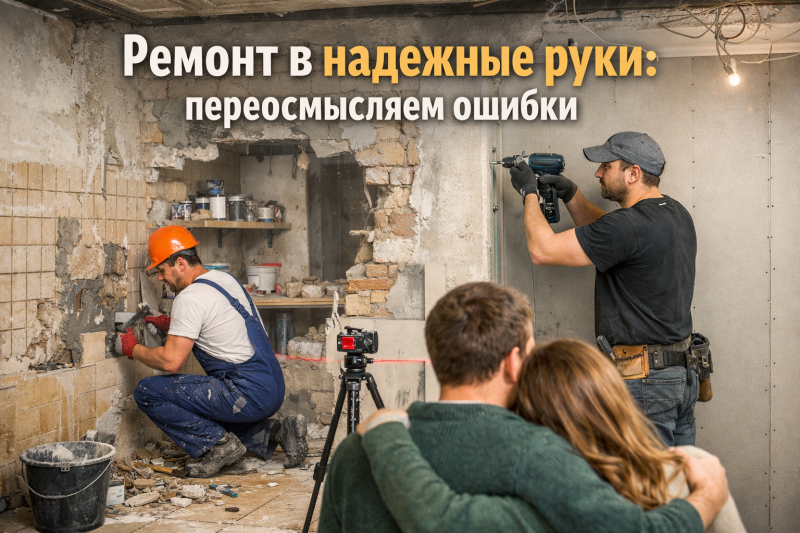 Спасательная операция: как мы переделываем ремонт после горе-мастеров и что из этого извлекает наш клиент