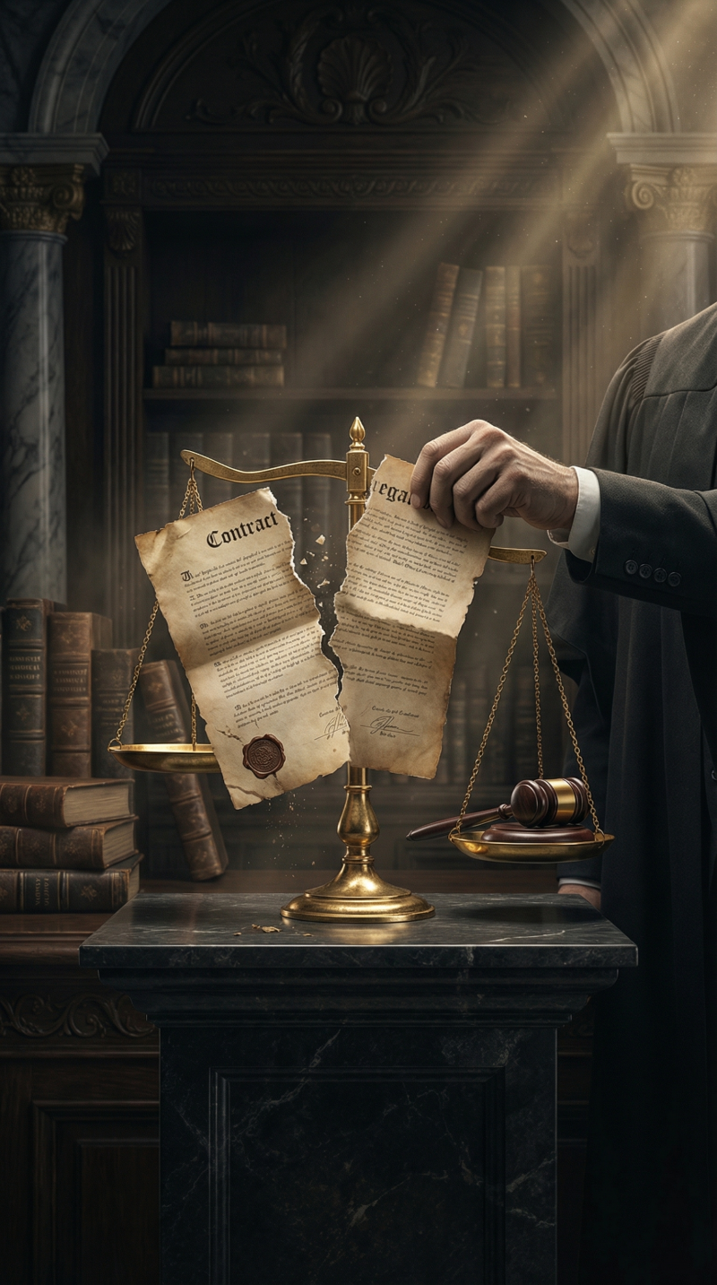 Одностороннее расторжение договора: Когда это возможно и как защитить свои права