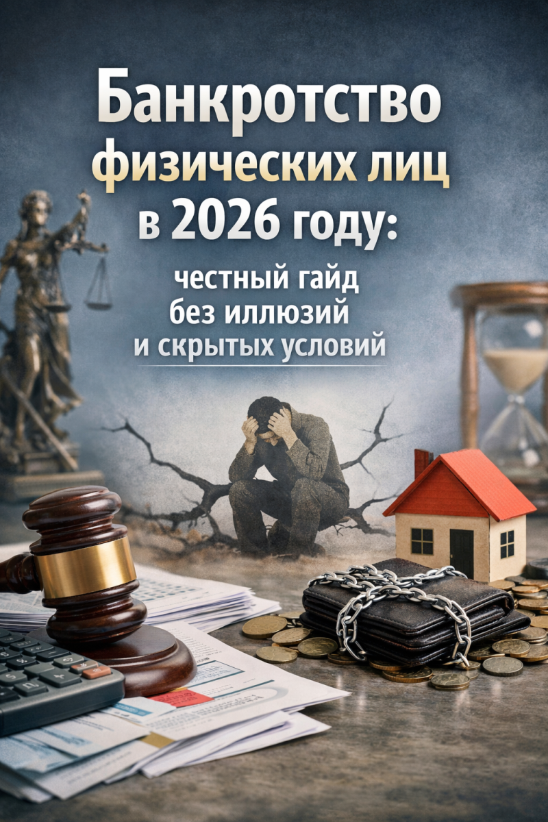 Банкротство физических лиц в 2026 году: честный гайд без иллюзий и скрытых условий
