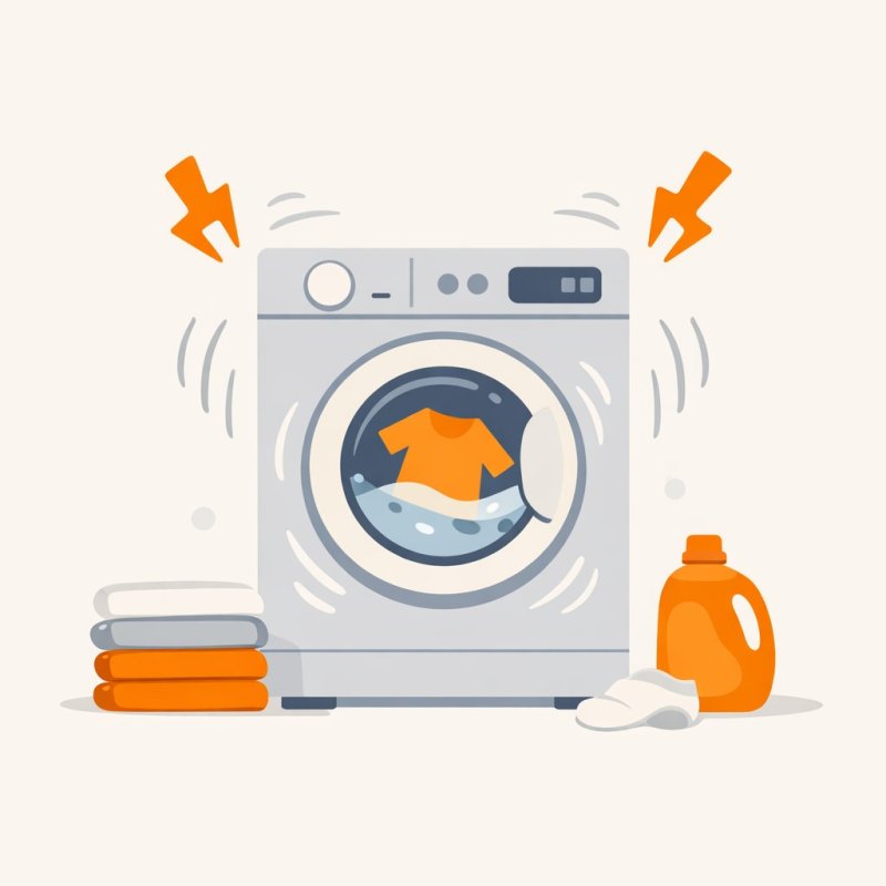 Почему стиральная машина стала громко работать?