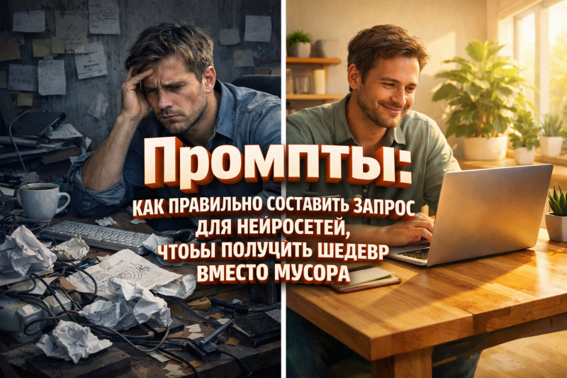 Промпты: как правильно составить запрос для нейросетей, чтобы получить шедевр вместо мусора