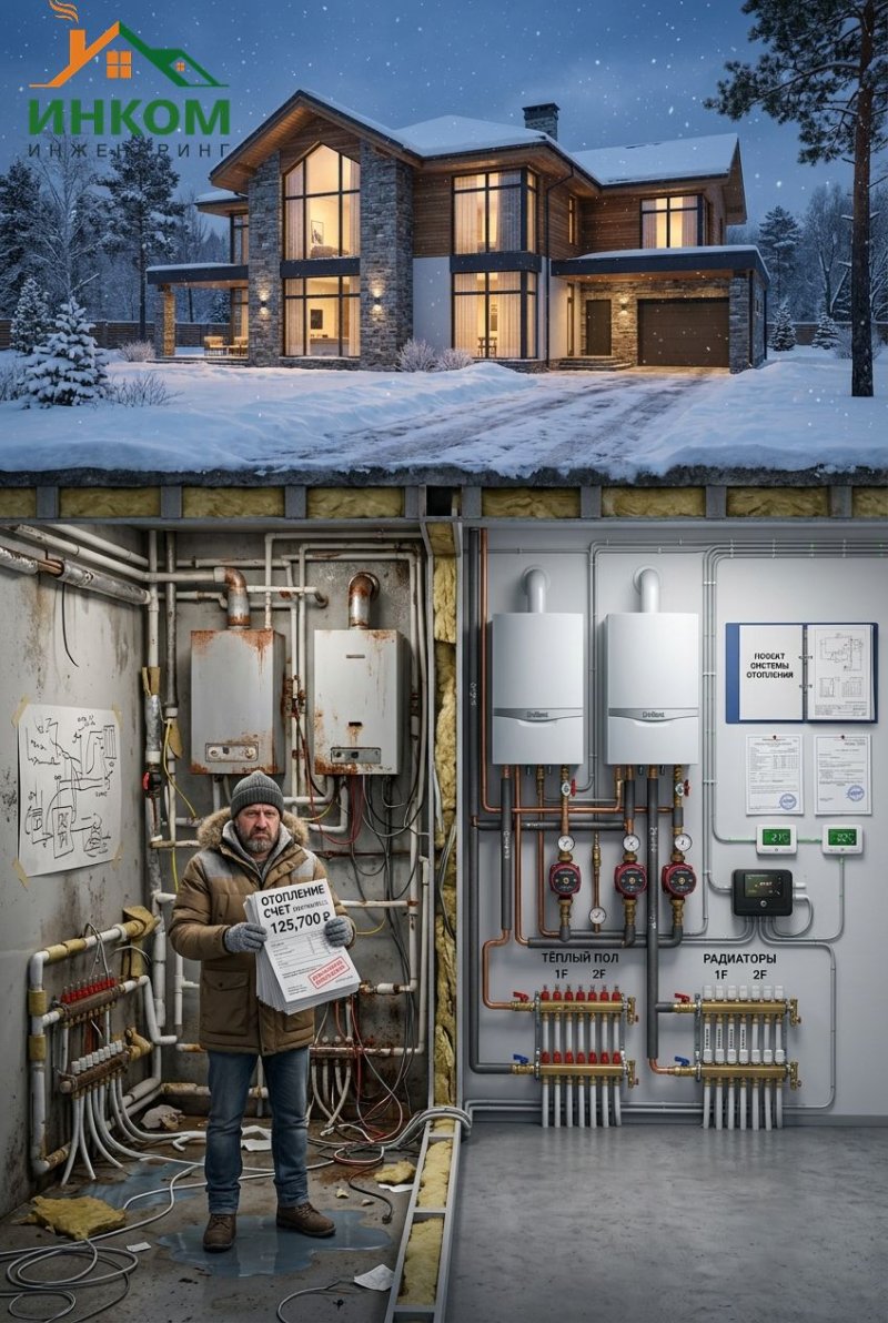 10 критических ошибок при монтаже отопления и как их избежать