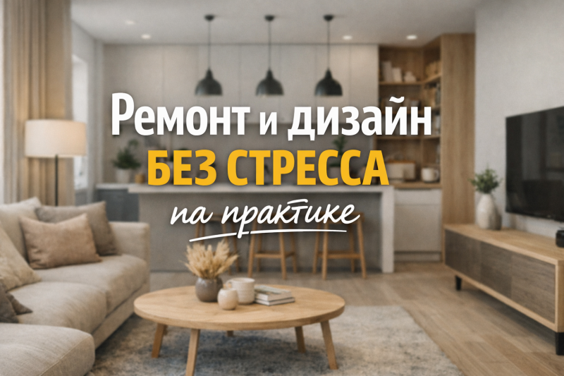 Дизайн и ремонт без головной боли: почему это не слоган, а наша рабочая методология