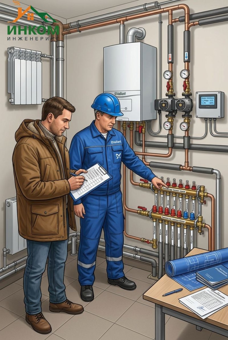 Чек-лист: как принять монтаж отопления — инструкция для заказчика