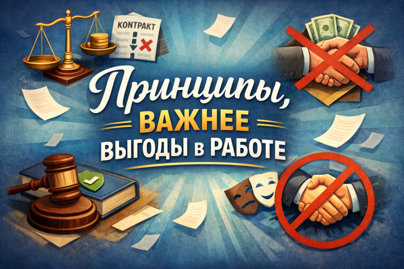 Наши 5 неприкасаемых принципов в работе: что мы никогда не сделаем ради выгоды