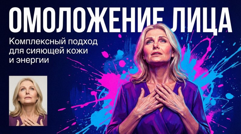 Комплексный подход к омоложению лица