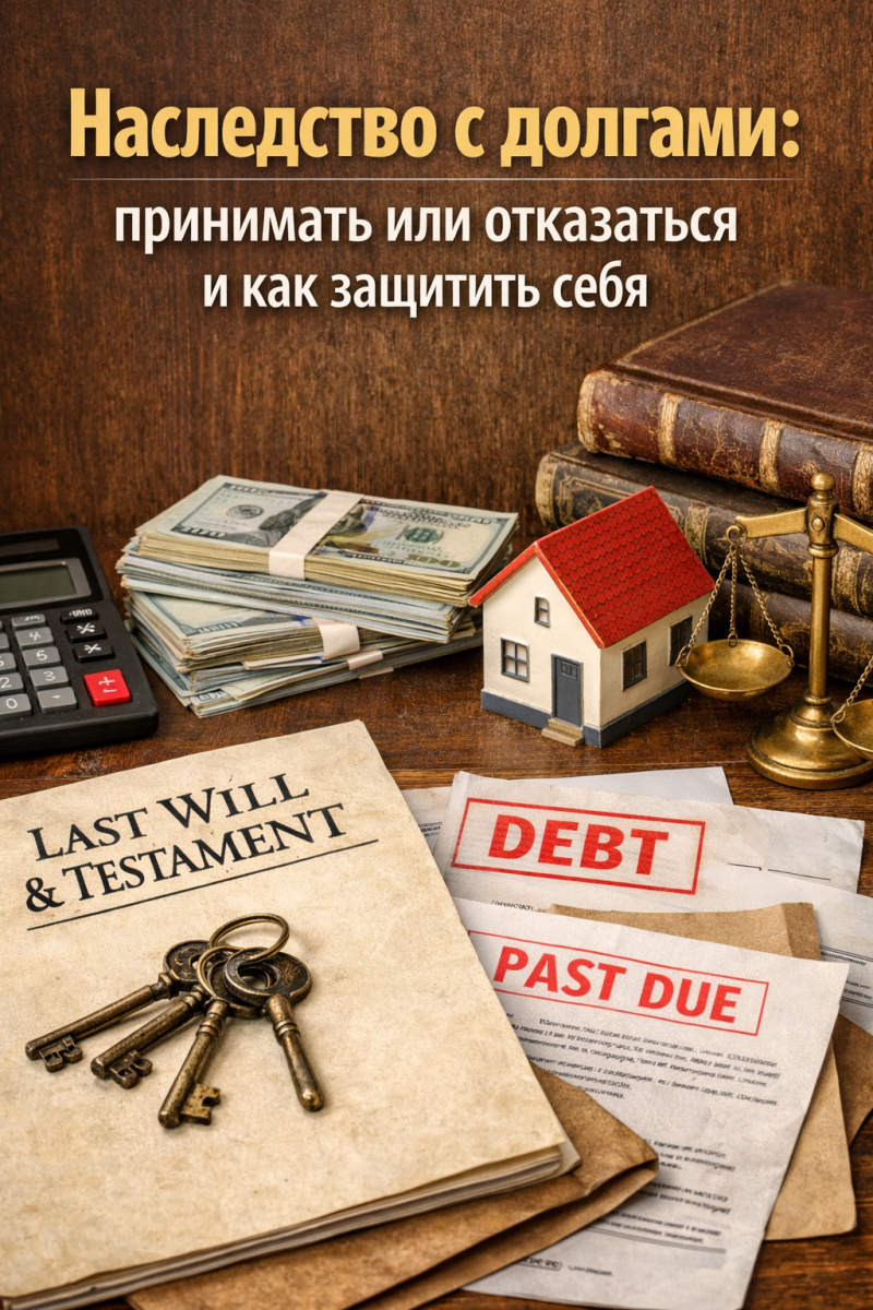 Наследство с долгами: принимать или отказаться и как защитить себя
