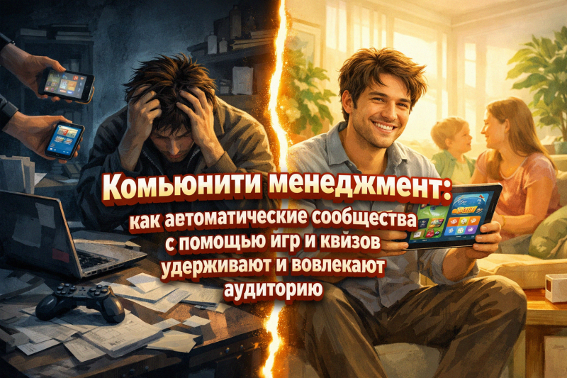 Комьюнити менеджмент: как автоматические сообщества с помощью игр и квизов удерживают и вовлекают аудиторию