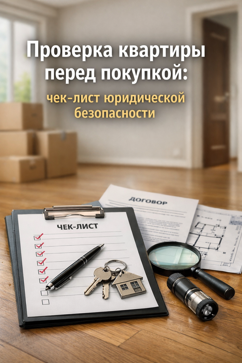 Проверка квартиры перед покупкой: чек‑лист юридической безопасности
