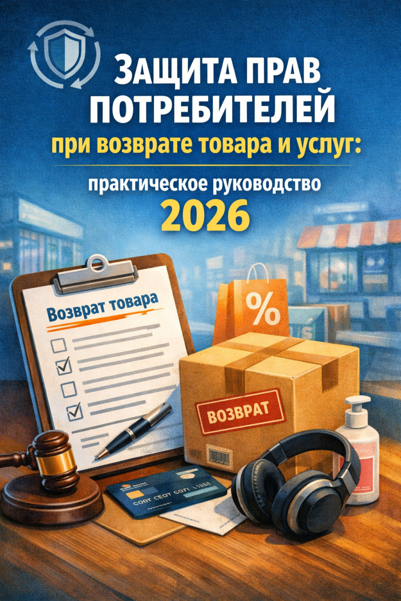 Защита прав потребителей при возврате товара и услуг: практическое руководство 2026