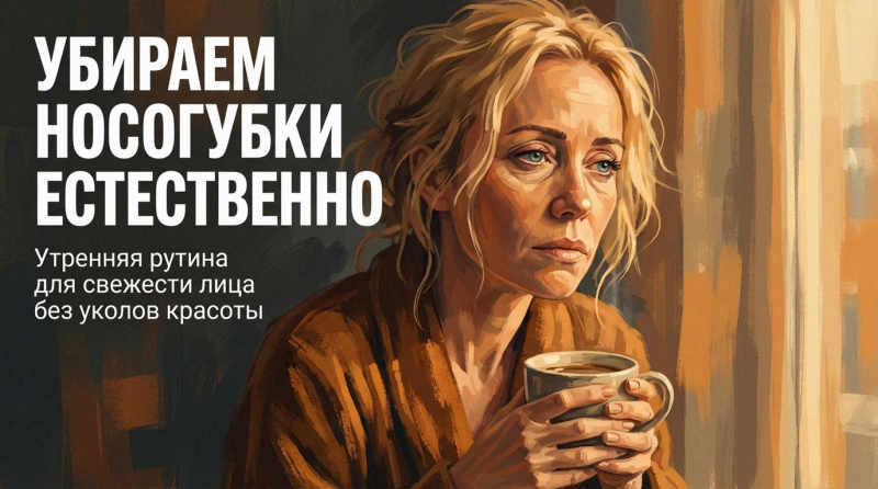 Как убрать носогубные складки: естественные способы без уколов