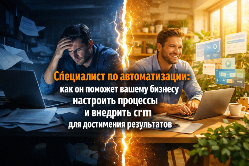 Специалист по автоматизации: как он поможет вашему бизнесу настроить процессы и внедрить crm для достижения результатов