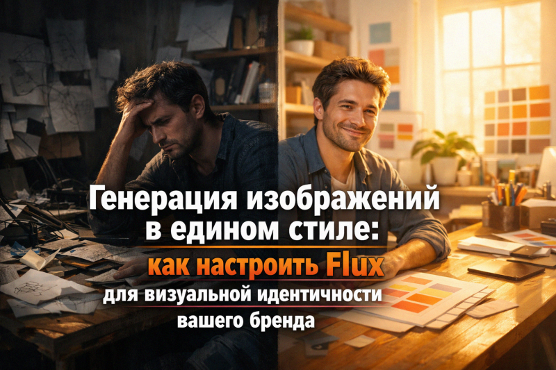 Генерация изображений в едином стиле: как настроить Flux для визуальной идентичности вашего бренда