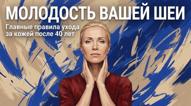 Уход за кожей шеи после 40: 5 главных правил против дряблости