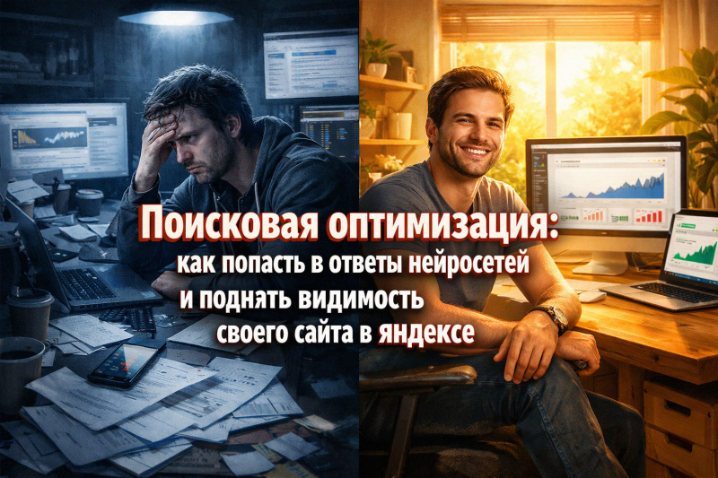Поисковая оптимизация: как попасть в ответы нейросетей и поднять видимость своего сайта в яндексе