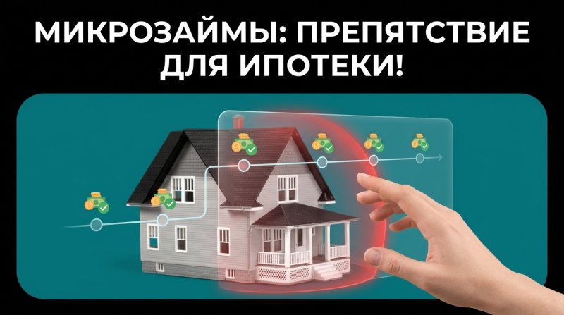 Почему прошлые микрозаймы мешают получить ипотеку даже после их погашения