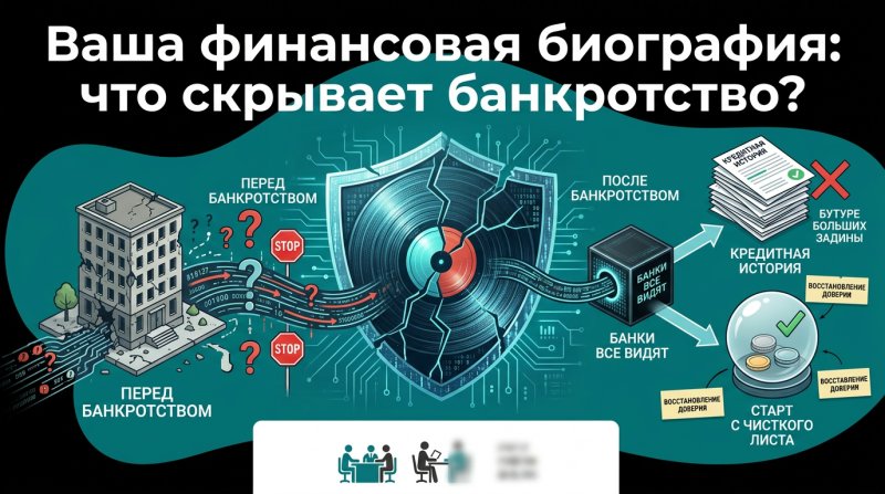 Как банки видят вашу финансовую биографию после банкротства физлица