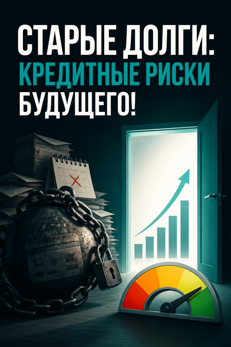 Влияют ли старые долги на шансы получить кредит в 2026 году