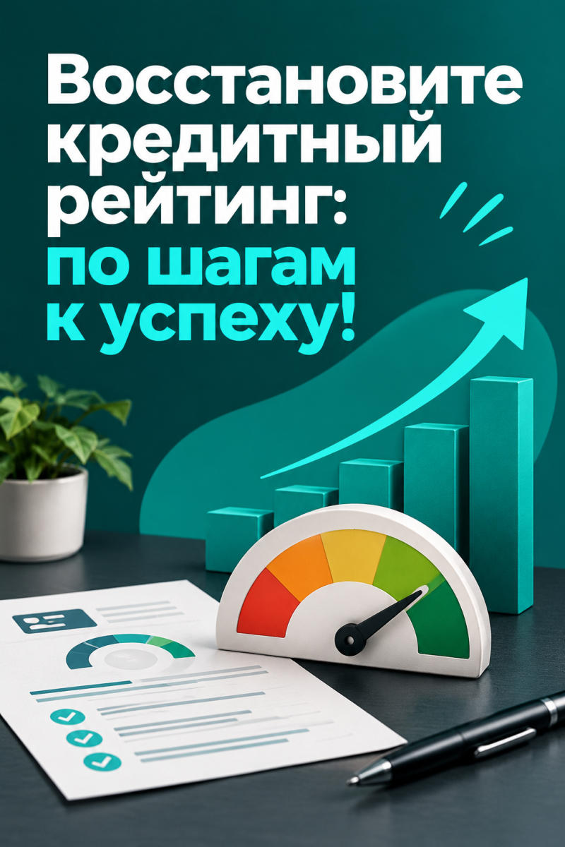 Пошаговый сценарий восстановления кредитного рейтинга после банкротства