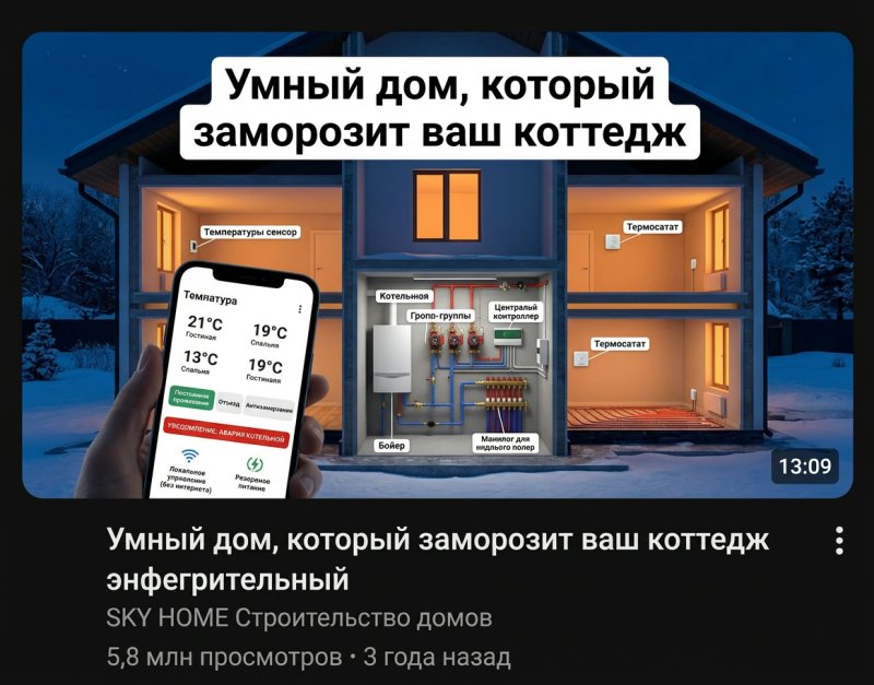 Умный дом для отопления: автоматизация и управление инженерными системами