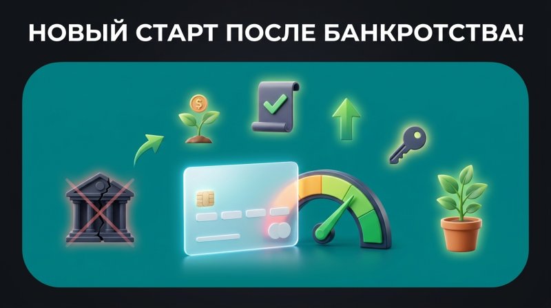 Как восстановить кредитную историю после банкротства: пошаговый план с нуля