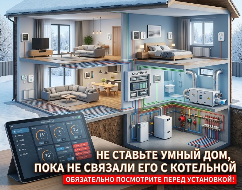 Автоматизация климата в доме: как подключить умный дом к инженерным системам