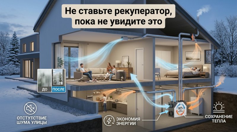 Вентиляция с рекуперацией: зачем нужна и как выбрать систему для загородного дома