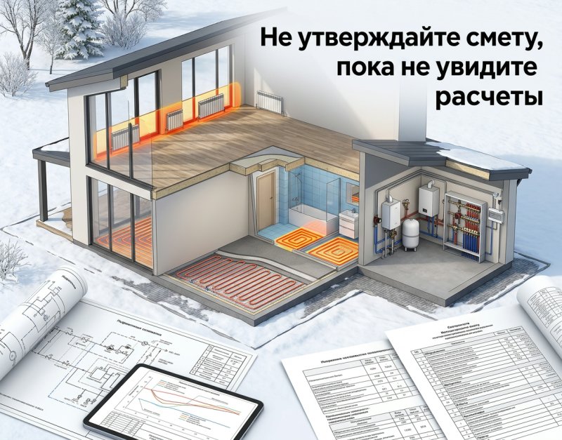 Отопление частного дома 2025: сравнение современных технологий, схемы, расчеты