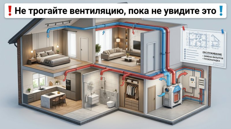 Вентиляция в частном доме: схемы, выбор оборудования и монтаж под ключ в 2025 году