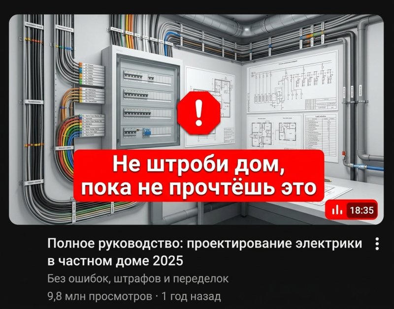 Электромонтаж частного дома 2025: нормы, этапы и стильные щиты от экспертов