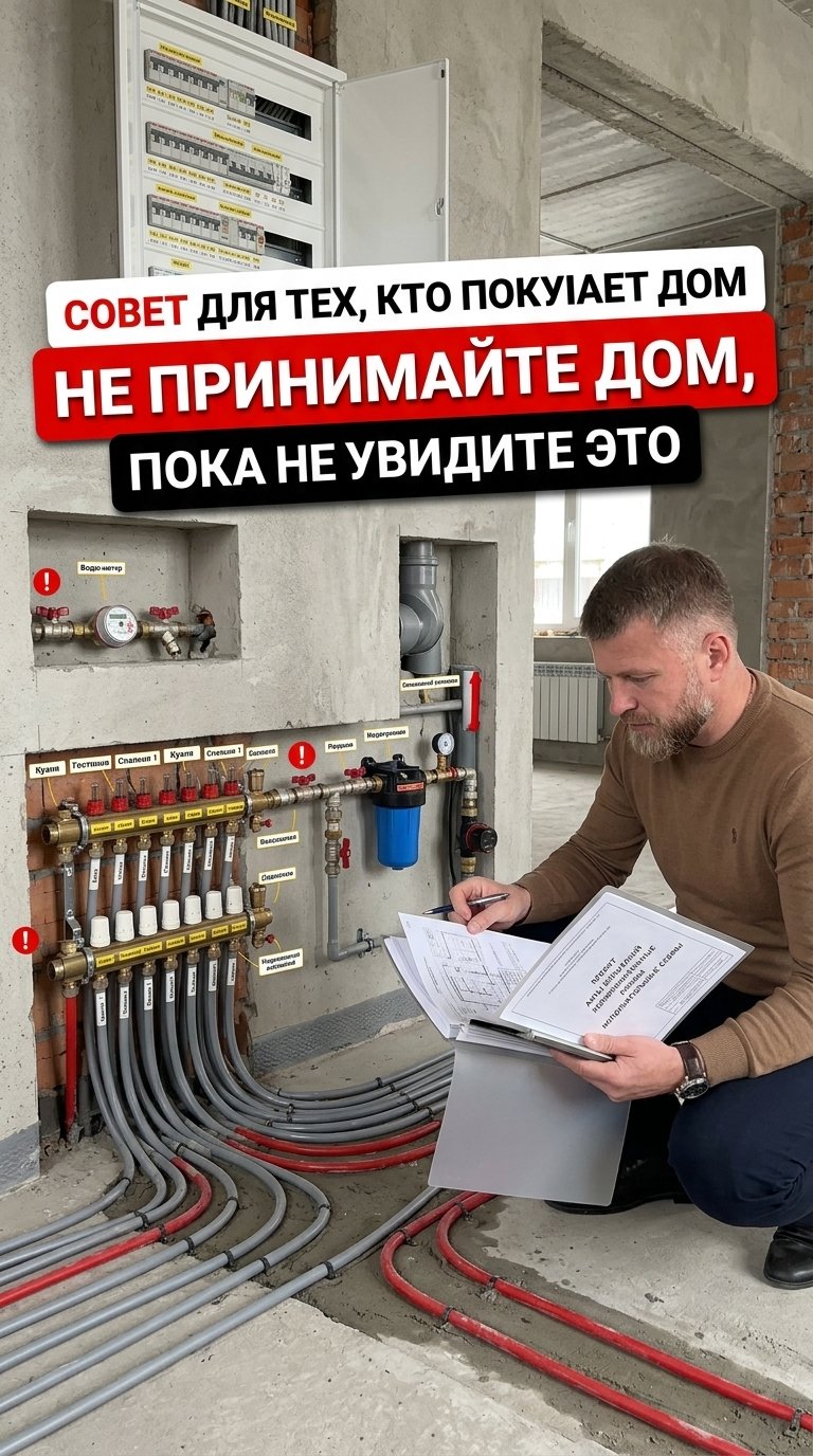 Как проверить качество монтажа отопления, сантехники и электрики: чек-лист Инком Инженеринг