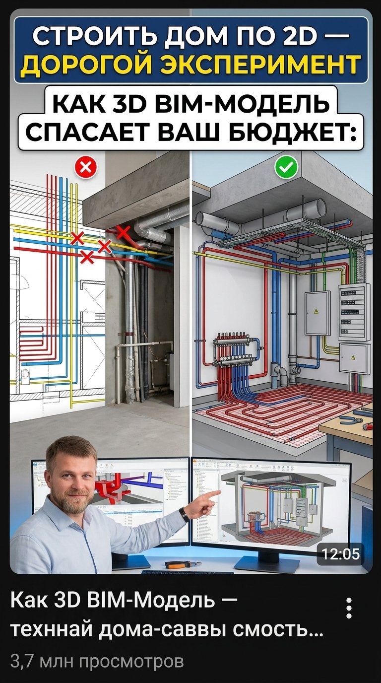 3D-проектирование и BIM-инжиниринг: инновации в проекте инженерных систем