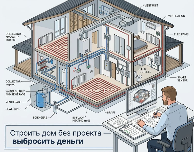 Проектирование инженерных систем дома: зачем нужно и как выбрать подрядчика