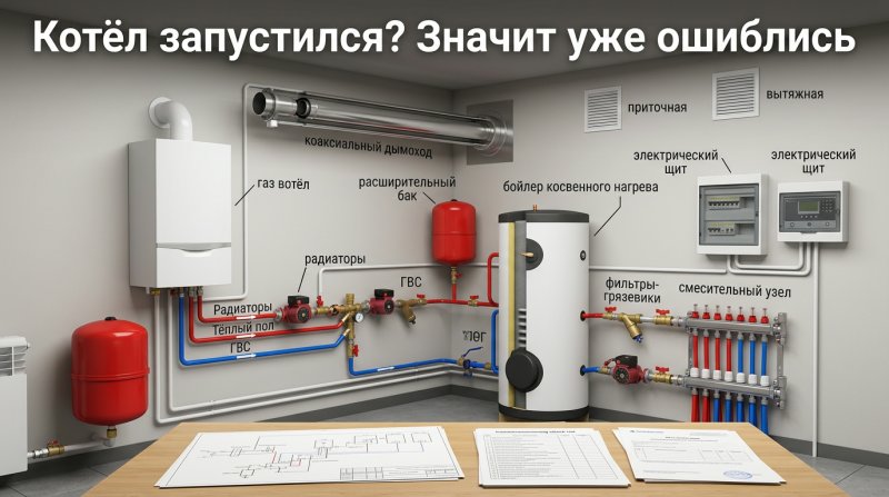 Монтаж котельной без ошибок: 15 критических моментов, которые нужно проверить