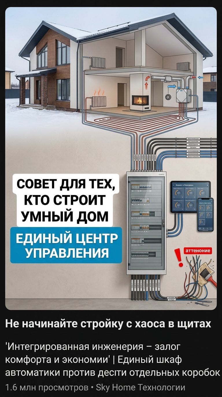 Интеграция инженерных систем: единое управление климатом и электрикой