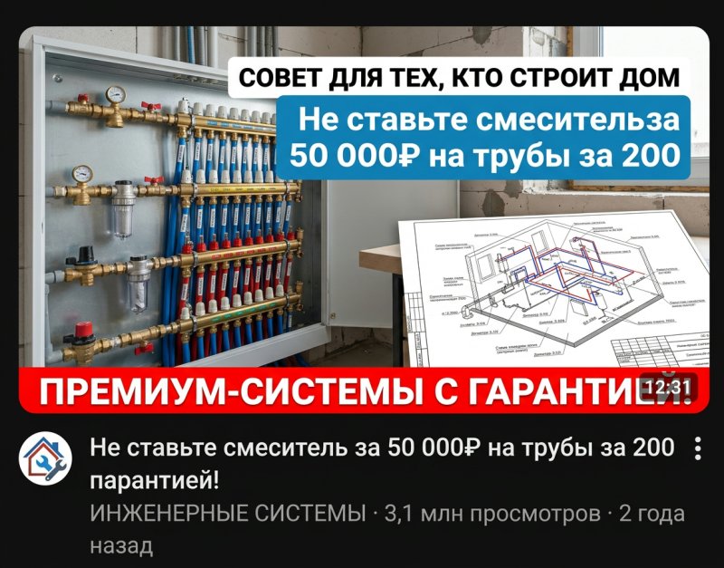 Сантехника как для себя: стандарты премиального монтажа в частном доме