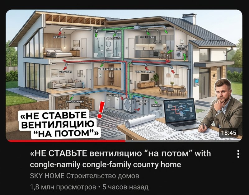 Виды вентиляции для дома: сравнение систем 2025, плюсы, минусы, расчёты