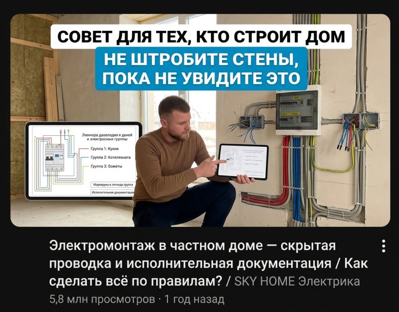 Разводка электрических сетей: что нужно знать для безопасности и комфорта