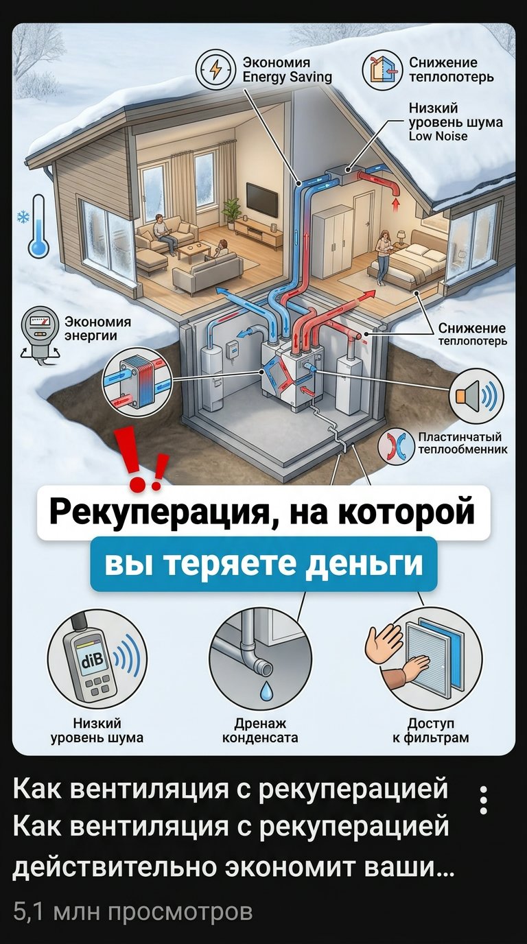Как работает рекуперация воздуха: пошаговый разбор и примеры для загородных домов