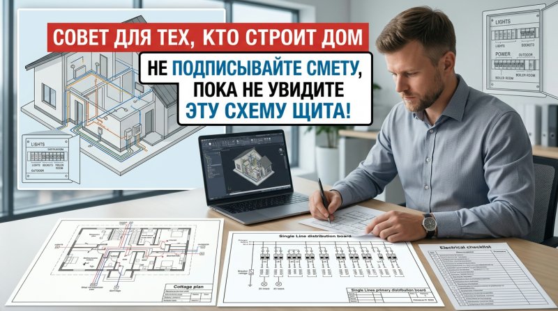 Проектирование электрики в коттедже: ошибки и как их избежать