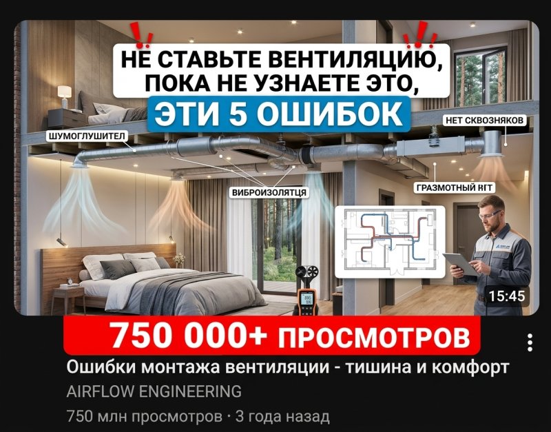 Тихая и эффективная вентиляция: предотвращаем шум и сквозняки