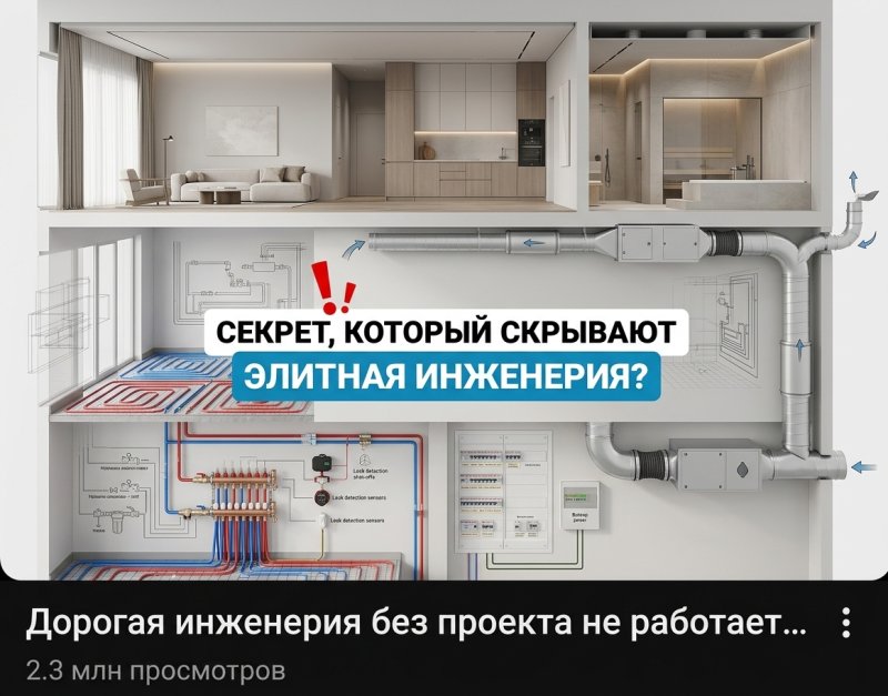 Премиальные инженерные системы: требования к сантехнике, электрике и вентиляции для элитных домов